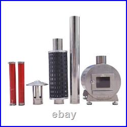 Wood Burning Hot Tub Heater External Equivalent 10 15 kW Electronic Heater New Wood Burning Hot Tub Heater External Equivalent 10 15 kW Electronic Heater New