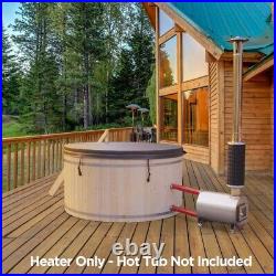 Wood Burning Hot Tub Heater External Equivalent 10 15 kW Electronic Heater New Wood Burning Hot Tub Heater External Equivalent 10 15 kW Electronic Heater New