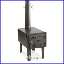 Wood Burning Stove Camping Hiking Cooking Backyard Cast Iron Heater Fireplace Wood Burning Stove Camping Hiking Cooking Backyard Cast Iron Heater Fireplace