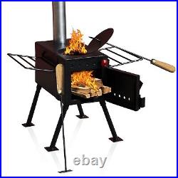 Wood Burning Stove Camping Stove For Tent Portable Tent Wood Stove With Pipe Wood Burning Stove Camping Stove For Tent Portable Tent Wood Stove With Pipe