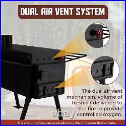 Wood Burning Stove Camping Stove For Tent Portable Tent Wood Stove With Pipe Wood Burning Stove Camping Stove For Tent Portable Tent Wood Stove With Pipe
