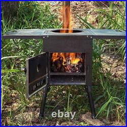 Wood Burning Stove Camping Stove Portable Picnic Tent Grill Cooking Wood Stove Wood Burning Stove Camping Stove Portable Picnic Tent Grill Cooking Wood Stove