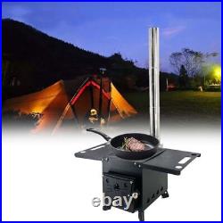 Wood Burning Stove Camping Stove Portable Picnic Tent Grill Cooking Wood Stove Wood Burning Stove Camping Stove Portable Picnic Tent Grill Cooking Wood Stove