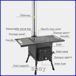 Wood Burning Stove Camping Stove Portable Picnic Tent Grill Cooking Wood Stove Wood Burning Stove Camping Stove Portable Picnic Tent Grill Cooking Wood Stove