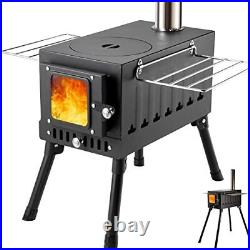 Wood Burning Stove, Camping Wood Stove, Portable Hot Tent Stoves wood