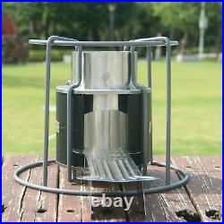Wood Burning Stove Charcoal Stove Multipurpose Large for Cooking Picnic