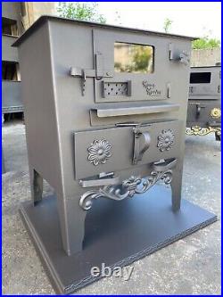 Wood Burning Stove Coal Stove Fireplace Cooking Oven long cabin Hearth Stove