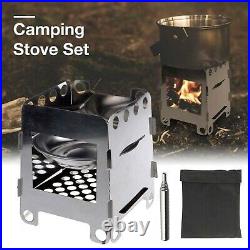 Wood Burning Stove Lightweight Alcohol burner & Blower Camping Hiking Wholesale