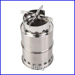 Wood Burning Stove Outdoor Folding Assembly Stove Portable Picnic Stove RE MU