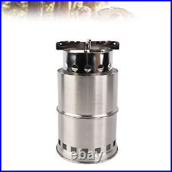 Wood Burning Stove Outdoor Folding Assembly Stove Portable Picnic Stove RE MU