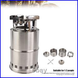 Wood Burning Stove Outdoor Folding Assembly Stove Portable Picnic Stove RE MU