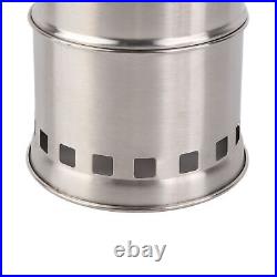 Wood Burning Stove Outdoor Folding Assembly Stove Portable Picnic Stove RE MU