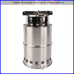 Wood Burning Stove Outdoor Folding Assembly Stove Portable Picnic Stove RE MU