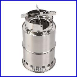 Wood Burning Stove Outdoor Folding Assembly Stove Portable Picnic Stove RE MU
