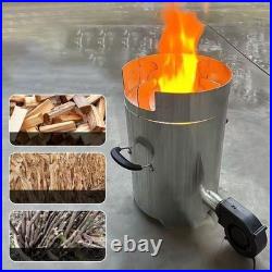 Wood Burning Stove Portable Cooking Smokeless Outdoor Sturdy Camping Stove