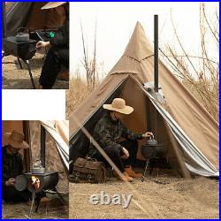 Wood Burning Stove Portable Stove Pipe Tent Camping Outdoor Camping Camp Yurts