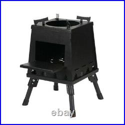 Wood Burning Stove Sturdy Cooking Stove for Hiking Backpacking Outdoors Camping