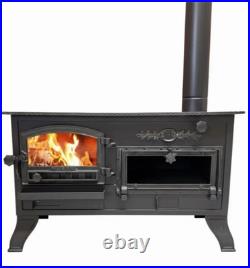 Wood Burning Stove With Oven, Cooker Stove, Coal Stove, Oven Stove