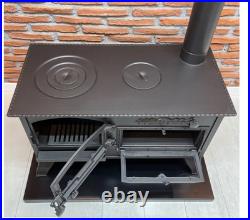 Wood Burning Stove With Oven, Cooker Stove, Coal Stove, Oven Stove