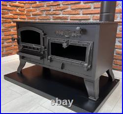 Wood Burning Stove With Oven, Cooker Stove, Coal Stove, Oven Stove