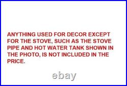 Wood Burning Stove With Oven, Cooker Stove, Coal Stove, Oven Stove