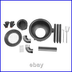 Wood Burning Stove with 3 Wok Rings, Multifunction Wood Burning Stove Wood Burning Stove with 3 Wok Rings, Multifunction Wood Burning Stove