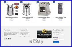 Wood Burning Stoves Turnkey Website BUSINESS For Sale Profitable DropShipping