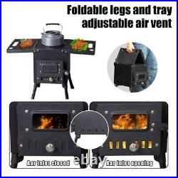Wood Camping Stove Portable Outdoor Cooking Oven 57.5x31x37cm Lightweight Wood Camping Stove Portable Outdoor Cooking Oven 57.5x31x37cm Lightweight