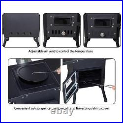 Wood Camping Stove Portable Outdoor Cooking Oven 57.5x31x37cm Lightweight Wood Camping Stove Portable Outdoor Cooking Oven 57.5x31x37cm Lightweight