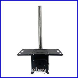 Wood Stove Outdoor Camping Picnic Cook Heating Wood Burning Stove with Pipe New