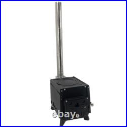 Wood Stove Outdoor Camping Picnic Heating Wood Burning Travel Stove Portable