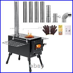 Wood Stove, Outdoor Wood Burning Stove, Camping stove, Portable Tent Stove wi Wood Stove, Outdoor Wood Burning Stove, Camping stove, Portable Tent Stove wi