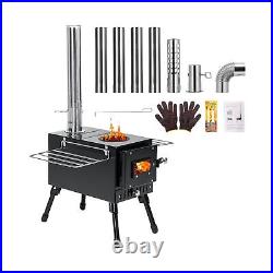 Wood Stove, Outdoor Wood Burning Stove, Camping stove, Portable Tent Stove wi Wood Stove, Outdoor Wood Burning Stove, Camping stove, Portable Tent Stove wi