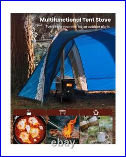 Wood Stove, Outdoor Wood Burning Stove, Camping stove, Portable Tent Stove wi Wood Stove, Outdoor Wood Burning Stove, Camping stove, Portable Tent Stove wi