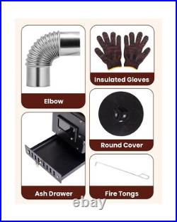 Wood Stove, Outdoor Wood Burning Stove, Camping stove, Portable Tent Stove wi Wood Stove, Outdoor Wood Burning Stove, Camping stove, Portable Tent Stove wi