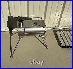 Wood Stove, Tennessee Barrel Stove, Recon 763, (Includes Accessories)