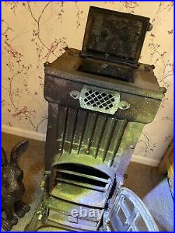 Wood burner / wood burning stove- vintage cast iron
