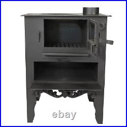 Wood burning sheet metal stove with oven, cooker stove, wood stove, oven stove Wood burning sheet metal stove with oven, cooker stove, wood stove, oven stove