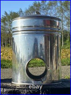 Wood-burning stove Stainless steel water tank Near MInt