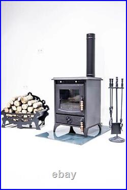 Wood burning stove, cast iron stove