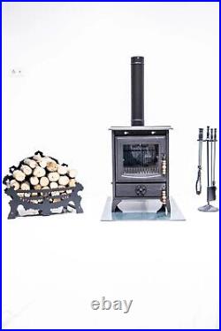 Wood burning stove, cast iron stove