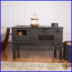 Wood burning stove, cooker stove, oven stove, sheet metal stove, wood stove
