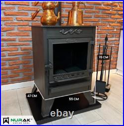 Wood burning stove, cooker stove, stove for caravan, tent