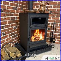 Wood burning stove, wood stove, oven stove cooker stove extra large fire chamber