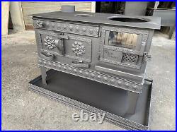 Wood or coal Stove, With Fireplace Oven, Cooking Stove, Handmade Rustic Stove