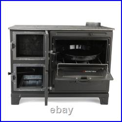 Wood stove, cooker stove, oven stove, cast iron stove with oven, wood burning st