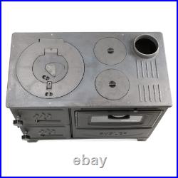 Wood stove, cooker stove, oven stove, cast iron stove with oven, wood burning st