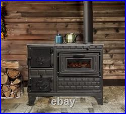 Wood stove, cooker stove, oven stove, wood burning stove, cast iron stove