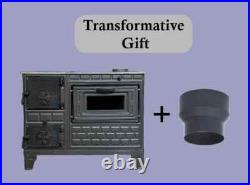 Wood stove, cooker stove, oven stove, wood burning stove, cast iron stove