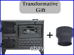 Wood stove, cooker stove, oven stove, wood burning stove, cast iron stove Wood stove, cooker stove, oven stove, wood burning stove, cast iron stove